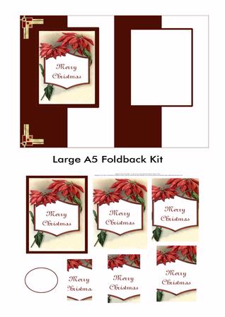 Merry Christmas Poinsettia