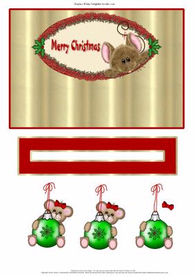 Merry Christmas Mouse