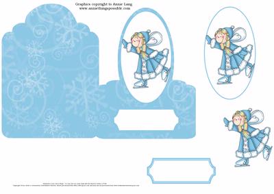 Blue Ski Fairy