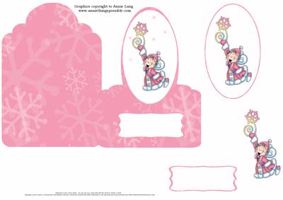 Pink Ski Fairy