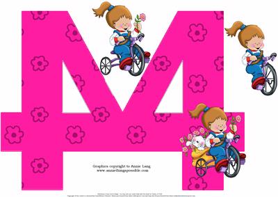 4 Year Old Girl on Bike