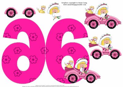 6 Year Old Girl in Pink Car