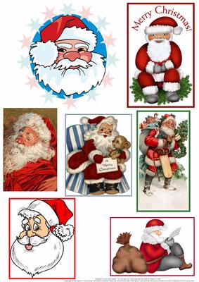 Santa Toppers
