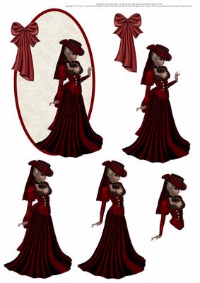 A Lady in Red