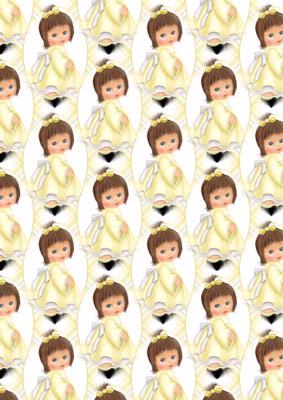 Princess in Yellow Dress