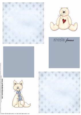 Artic Freeze Christmas Topper