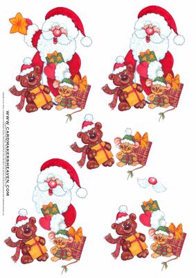 Santa and Friends