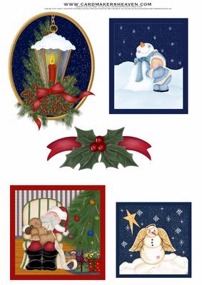 5 Christmas Toppers