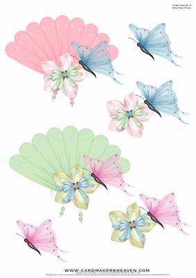 Butterflies and Fans