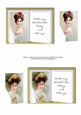 Lady Book Topper4