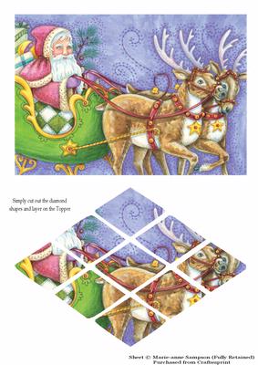 Santa and the Reindeer