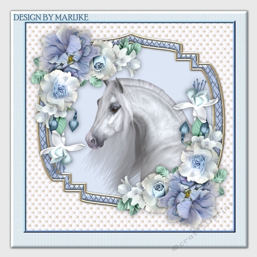 Beautiful Horse & Dream Roses Mini Kit