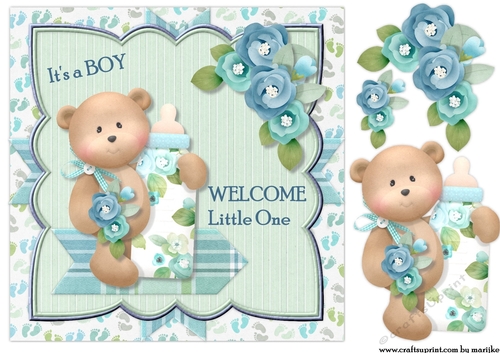 Scallop Topper Baby Boy 1