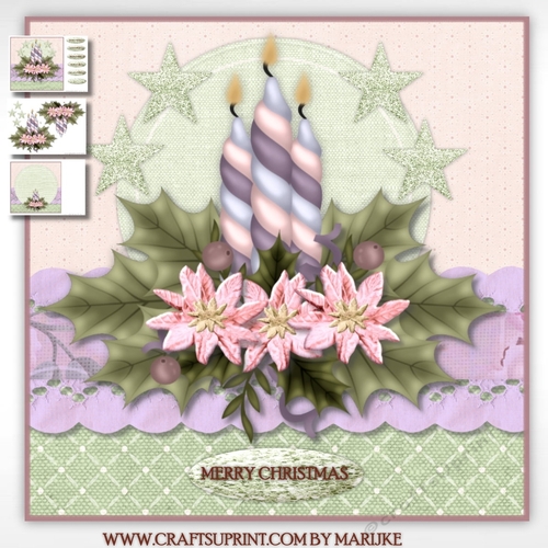 Classic Pastel Candles Mini Kit