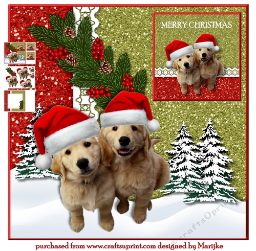Christmas Puppies Mini Kit