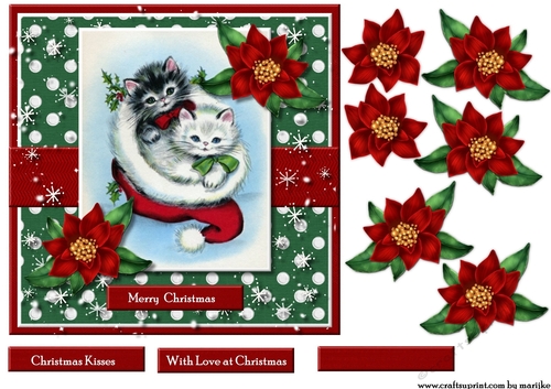 Vintage Kittens 1 Quick Card 