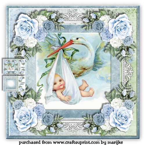 Vintage Baby Boy Mini Kit