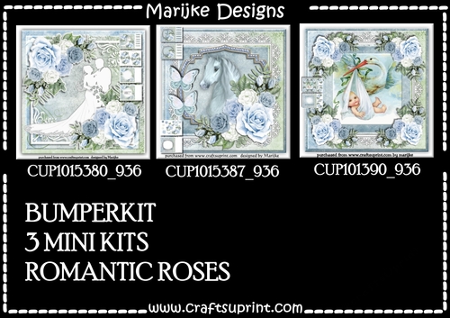 Bumperkits  Romantic  Roses 3 Mini Kits
