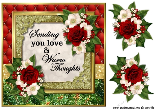 Bright  Christmas Sending Love