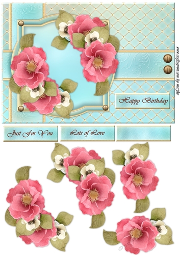 A5 Pretty Wild Roses