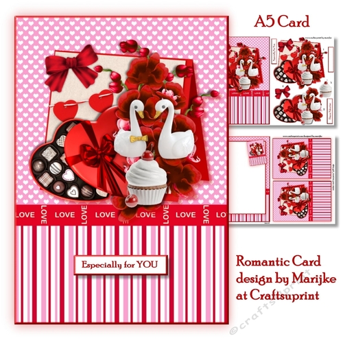 Romantic A5 Card Mini Kit