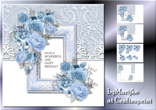 Pretty Vintage Roses Mini Kit