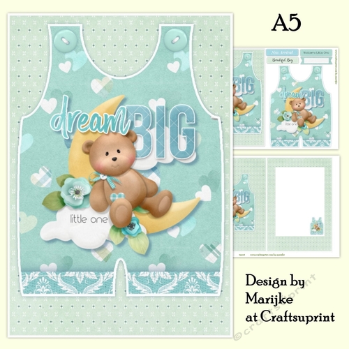 A5 Baby Boy Dream Big