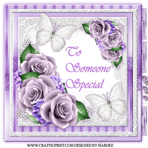 Gorgeous Roses & Butterflies Mini Kit