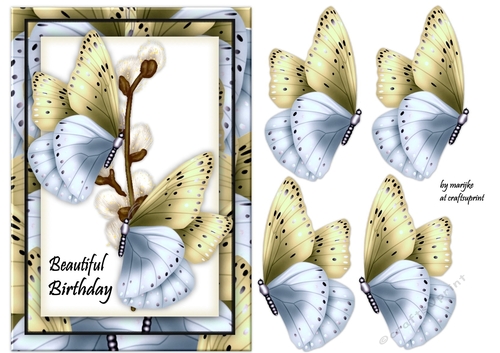 Beautiful Birthday  A5
