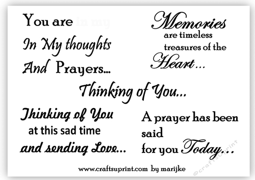 Word Art Sympathy