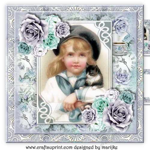 Very Vintage Roses Mini Kit