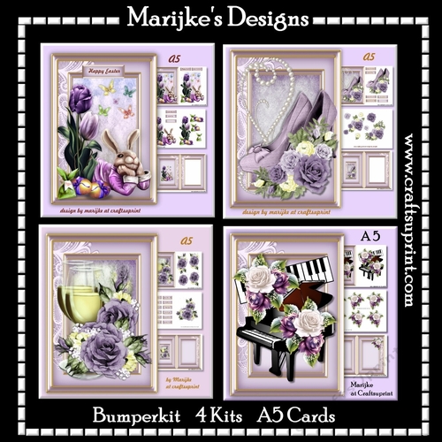 Bumperkit  4 Kits  A5  Cards