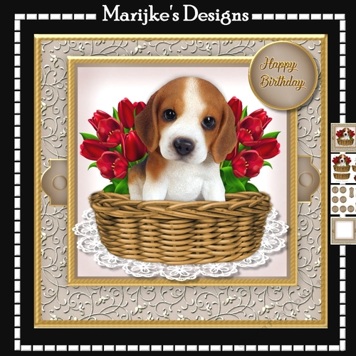 Cute Puppy Beagle Mini Kit