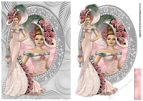 Beautiful Vintage Lady  1