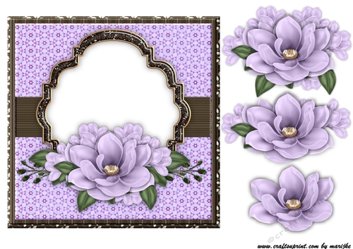 Classic Magnolias Blank 