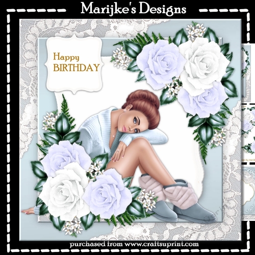 Beautiful Lady &  Romantic Roses Mini Kit