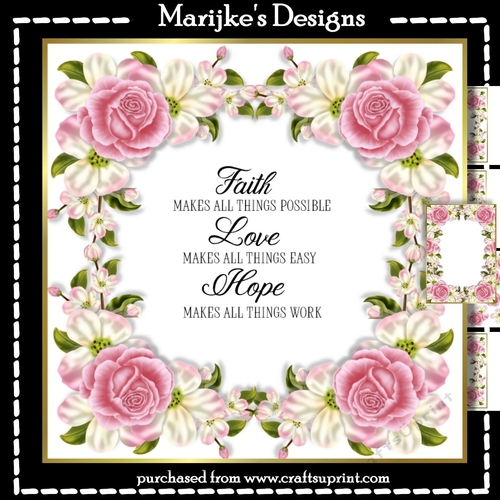 Faith Love Hope Mini Kit