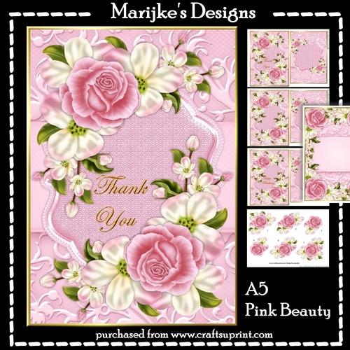 A5  Pink  Beauty   Mini Kit