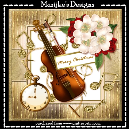Classic Christmas Music Violin  Mini Kit