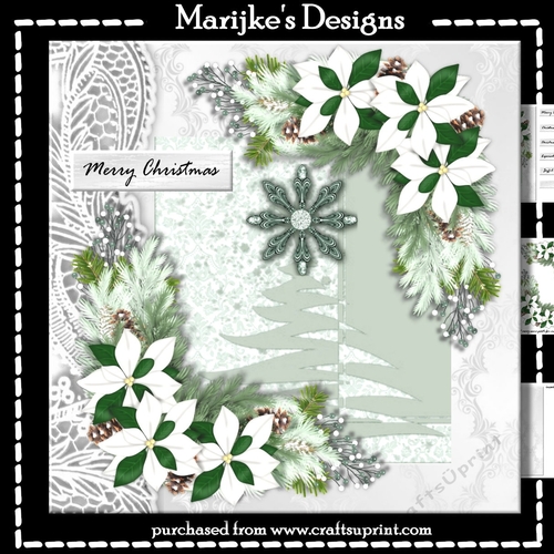 Pretty Poinsettias Mini Kit