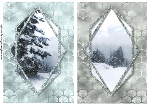 Festive A5 Christmas Toppers  4