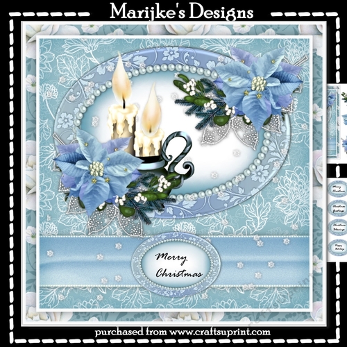 Christmas Candles  Mini Kit