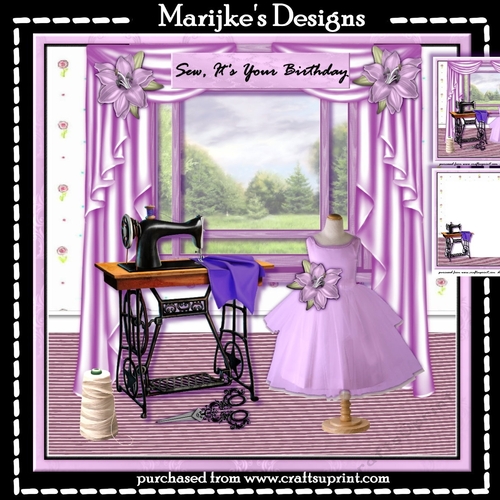 Sew Its your birthday  Mini Kit