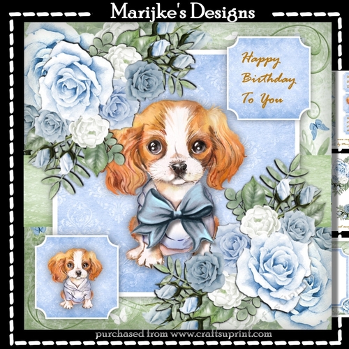 Cute Birthday Puppy