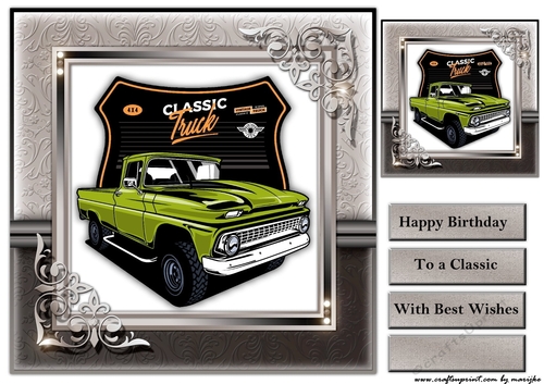 Male Card Classic Car 4