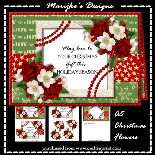 Christmas Flowers Mini Kit