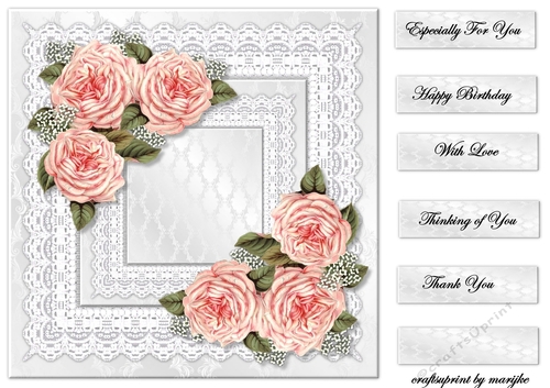 Topper Lace & Roses 3