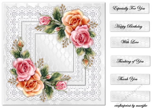 Topper Lace & Roses 6