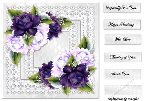 Topper Lace & Roses 7