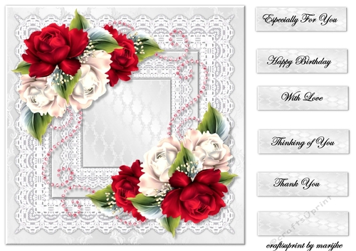 Topper Lace & Roses 8